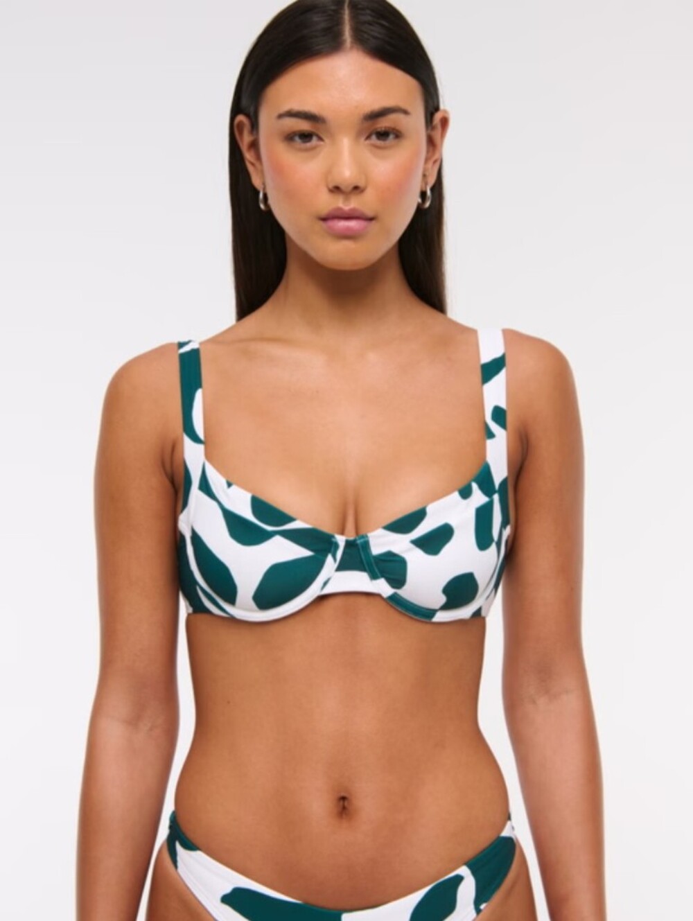 NWT Abercrombie & Fitch Wide Strap Underwire Bikini Top  Sz.XL